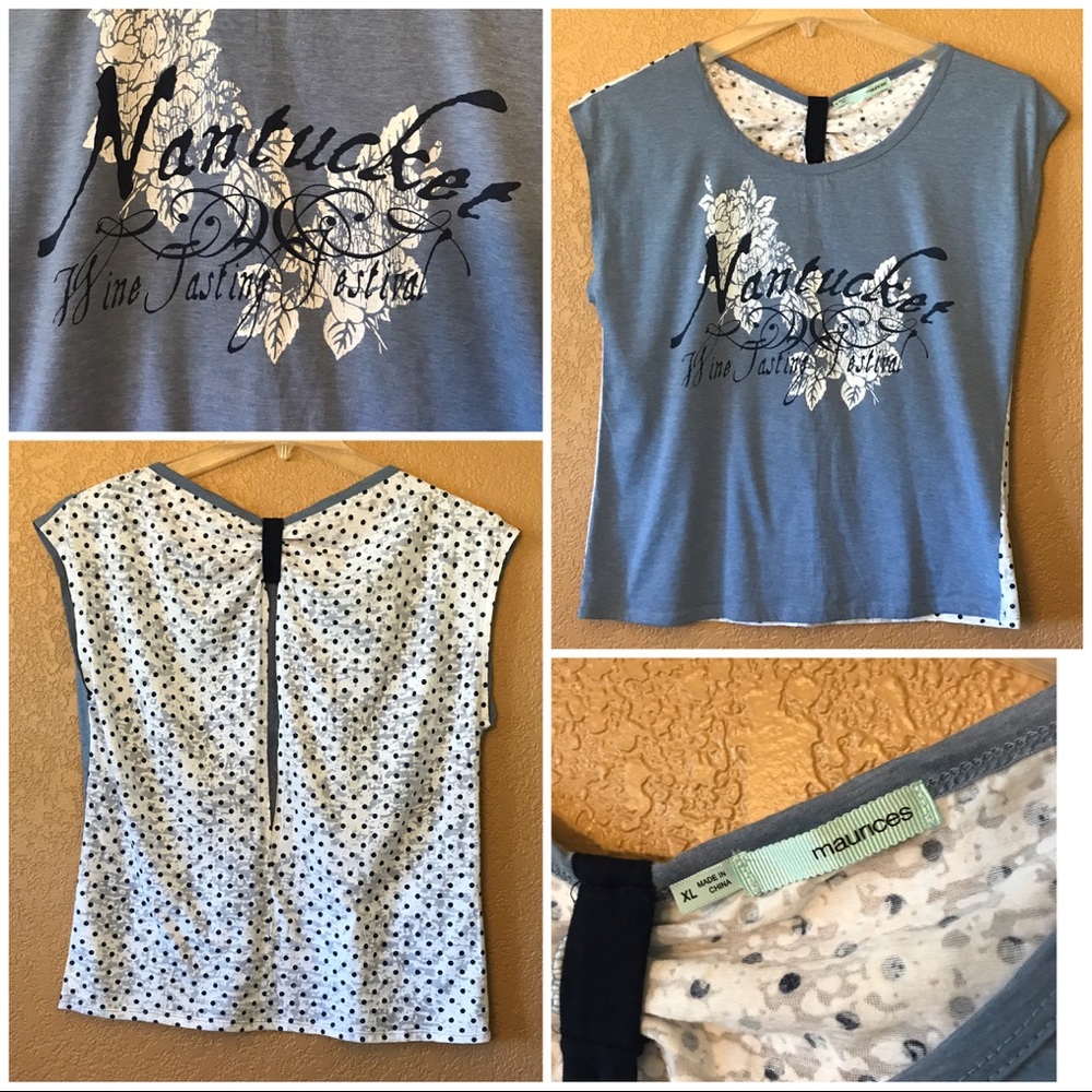 Maurice's Slit Back Shirt